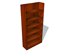 Модульный шкаф для книг